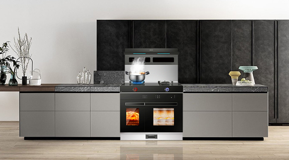 駕馭美食，輕而易舉！科恩S450變頻大吸力蒸烤消一體集成灶喚醒廚房美味